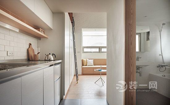 广州装修网22平迷你公寓装修效果图