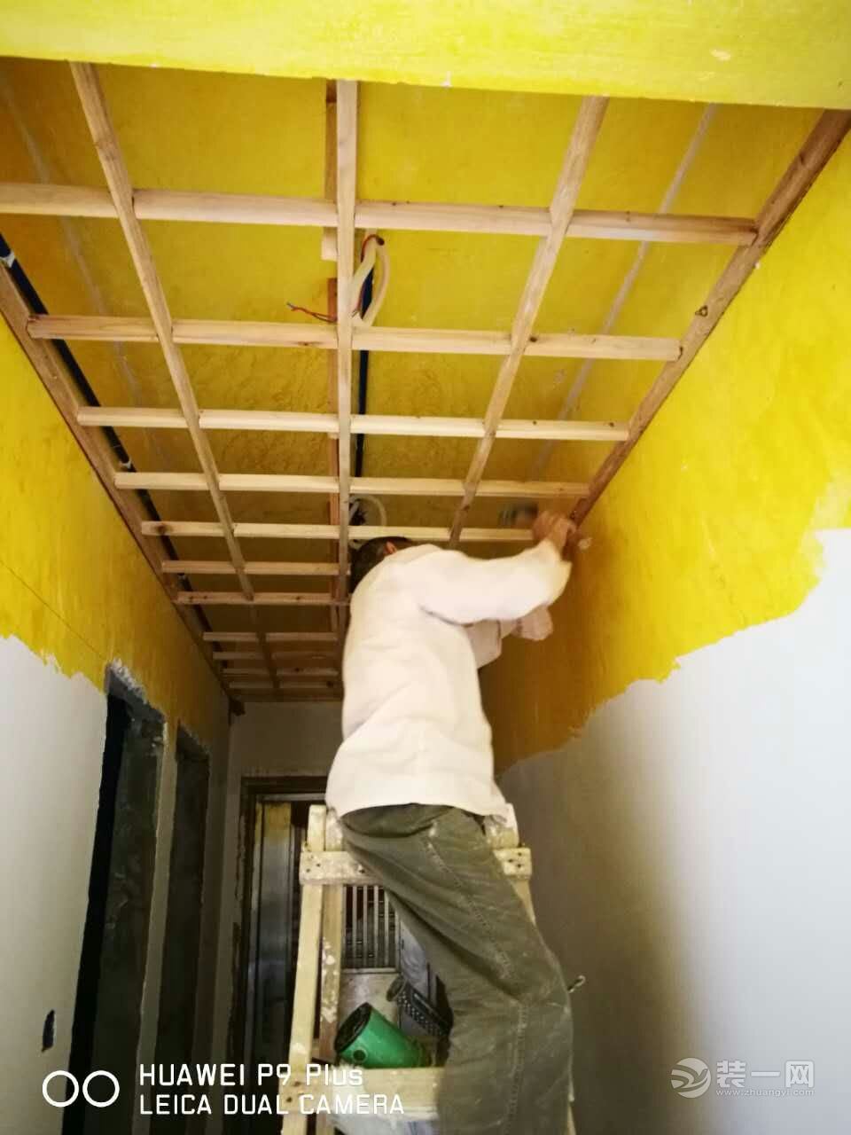 广州天河业主105㎡装修过程：泥工油漆全程
