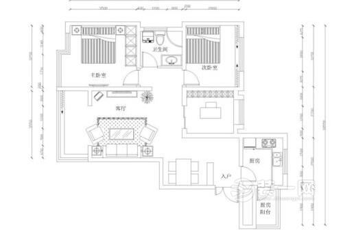 广州装修网分享美式风格装修效果图