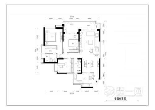 新中式风格装修效果图 广州装修公司珠光御景壹号案例
