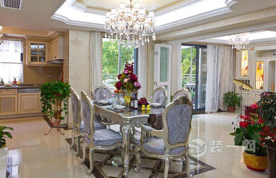餐厅欧式风格装修效果图